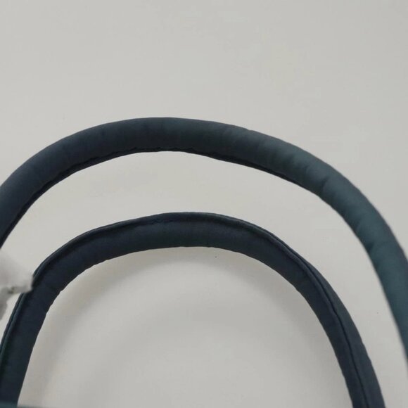 PRADA Hand Bag Nylon Blue Silver Auth 107216 - Picture 9 of 16